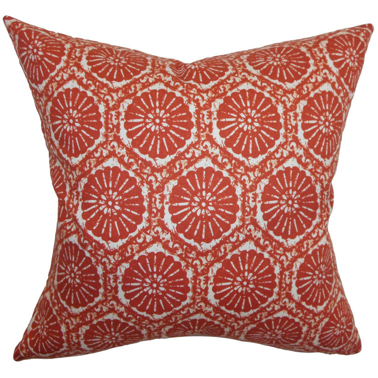 The Pillow Collection Floral Reversible Pillow Cover Wayfair